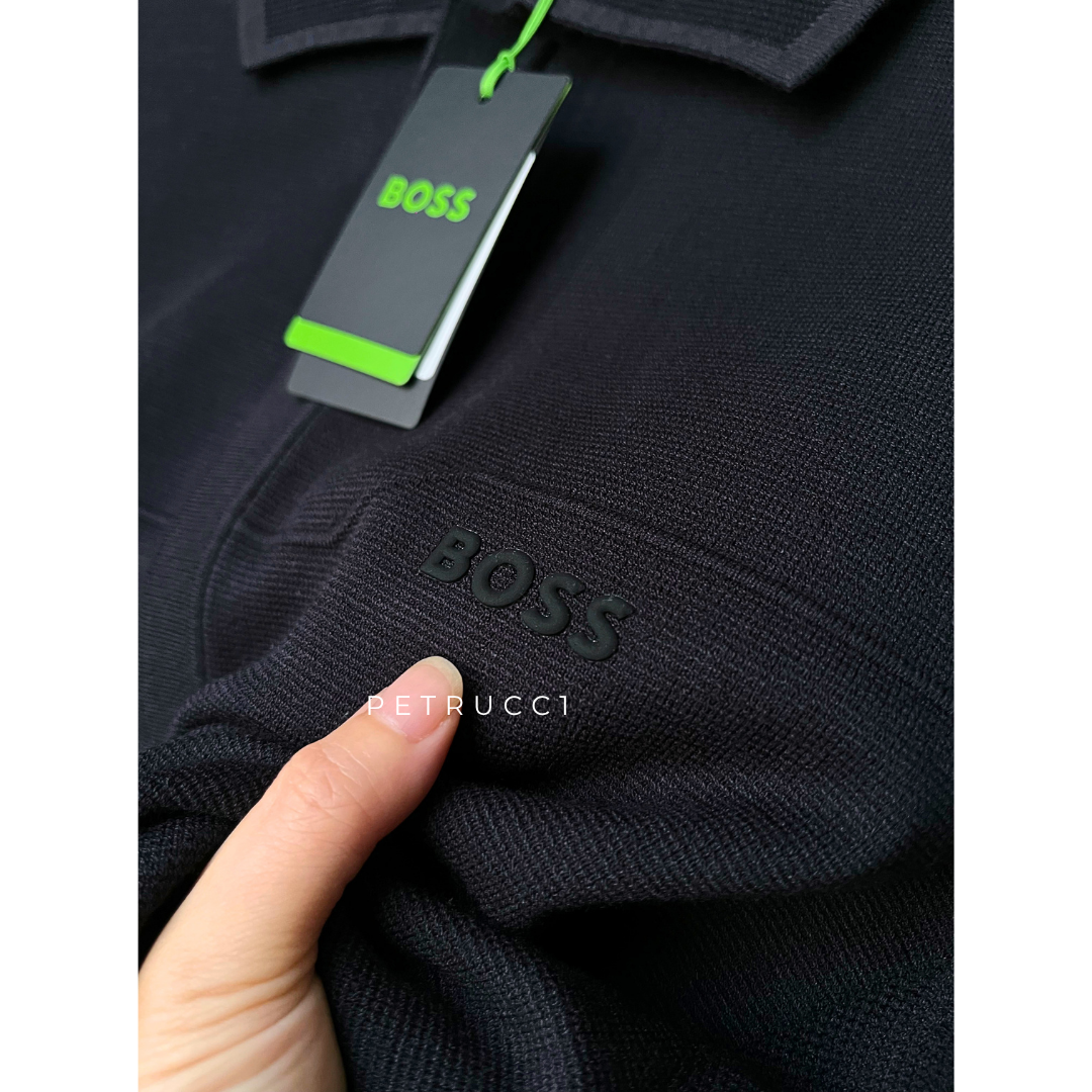 BOSS KN_Terrace ST Knitted Golf Polo Shirt 50558348