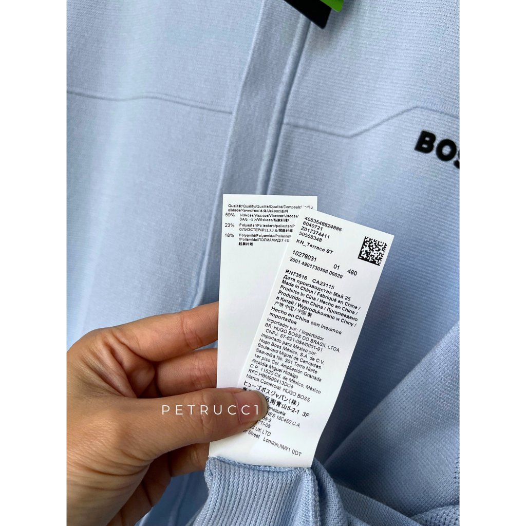 BOSS KN_Terrace ST Knitted Golf Polo Shirt 50558348