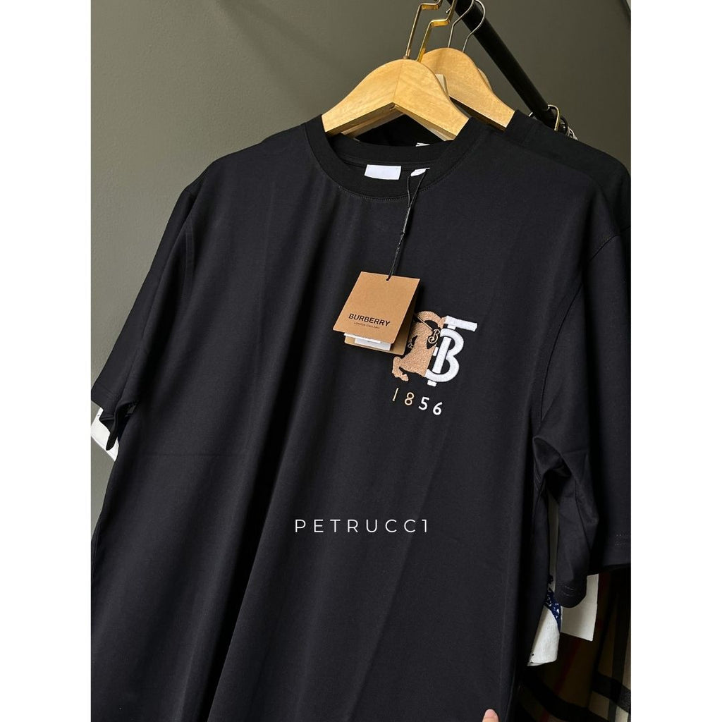 BURBERRY Hesford TB Monogram Embroidery T shirt 8023785