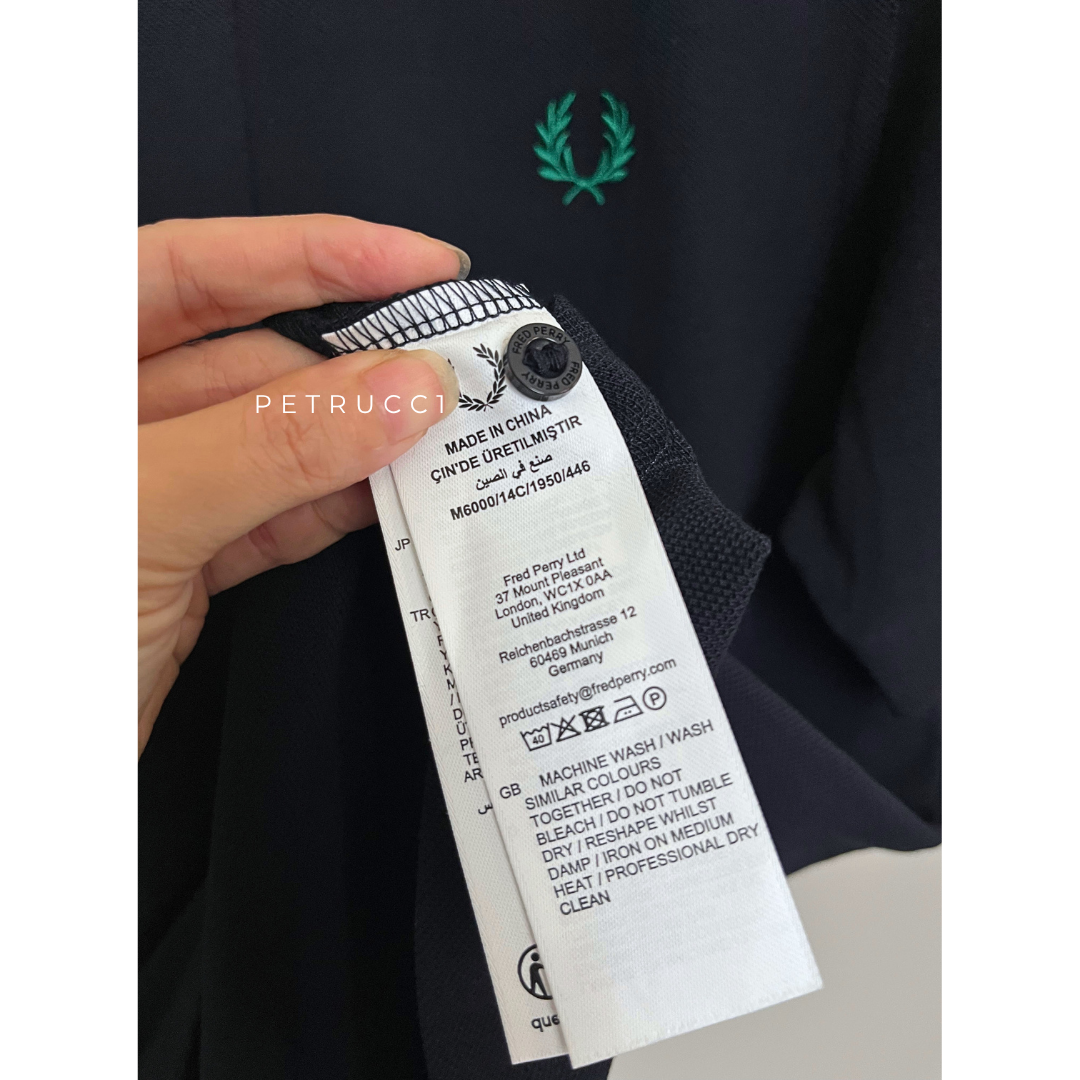 FRED PERRY POLO SHIRT COWO kaos kerah M6000/14C