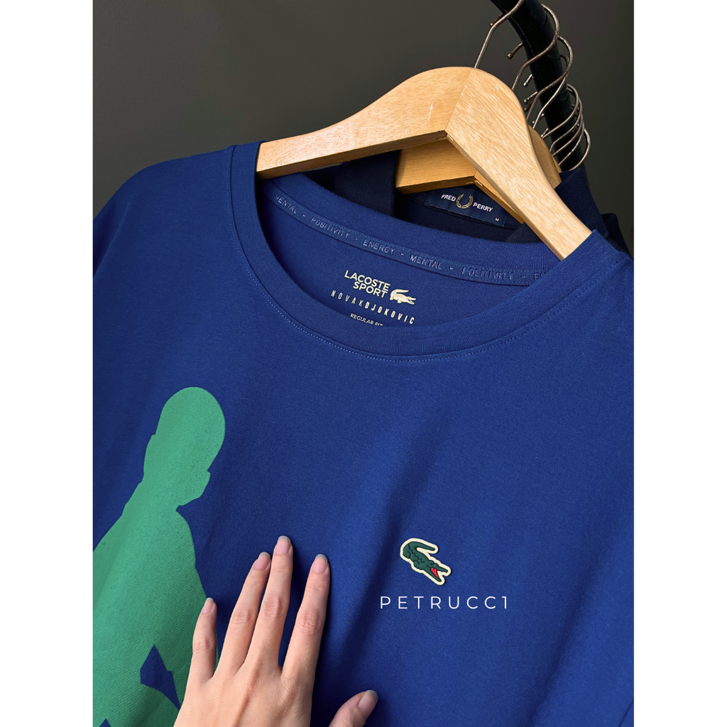 LACOSTE T Shirt Kaos Pria TH7516