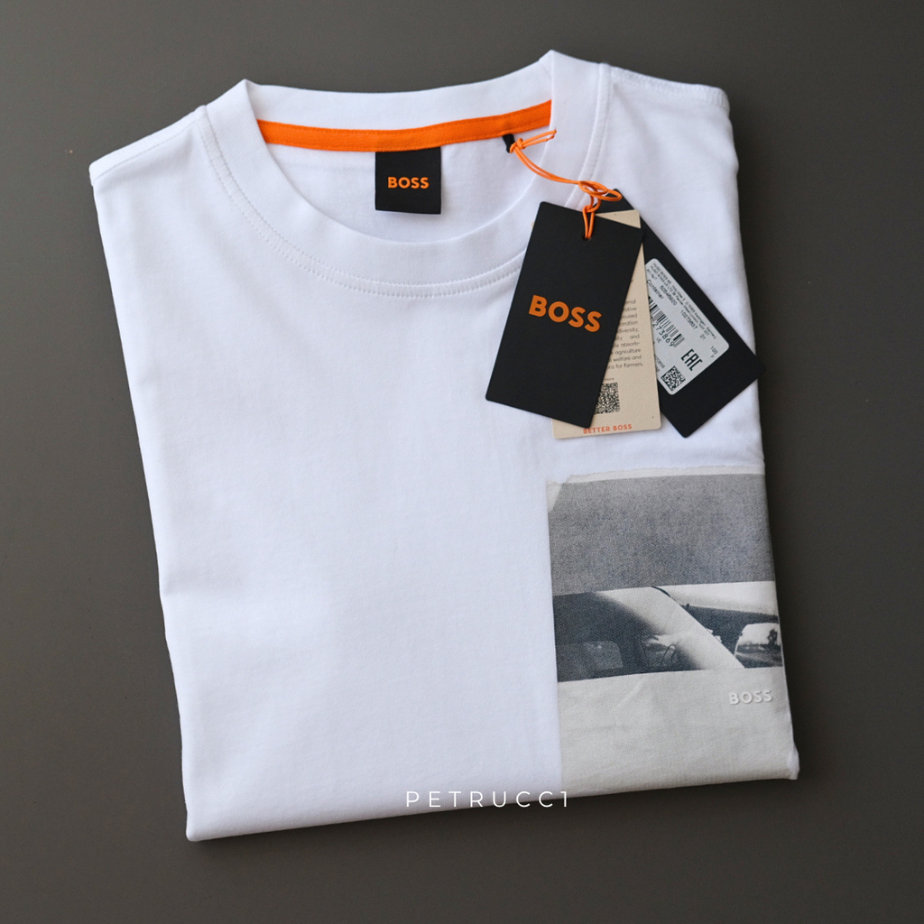BOSS T Shirt Original Kaos Cowo Branded cowo pria