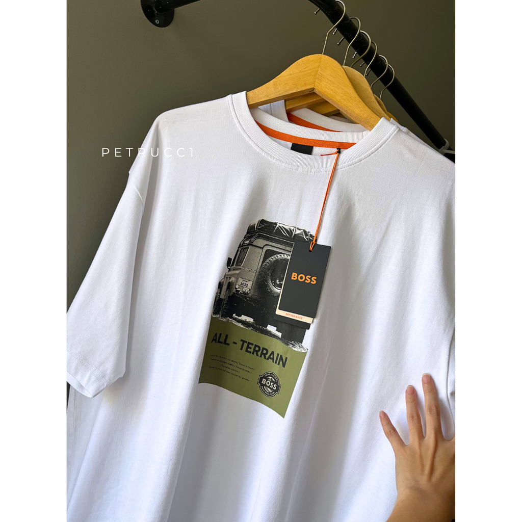 BOSS T Shirt Kaos Cowo Branded Original 50546958