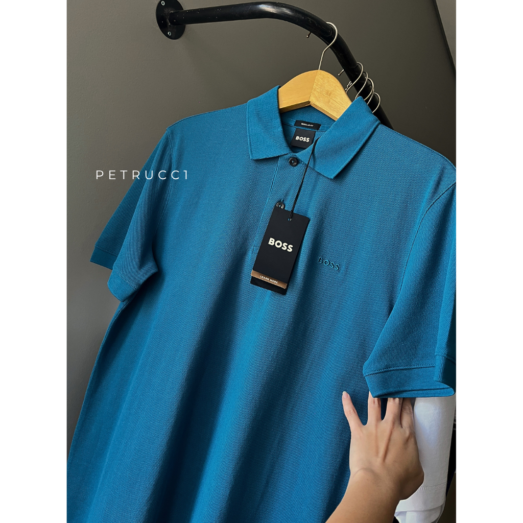 BOSS Polo Shirt Kaos Cowo Pria Man Men 50580758