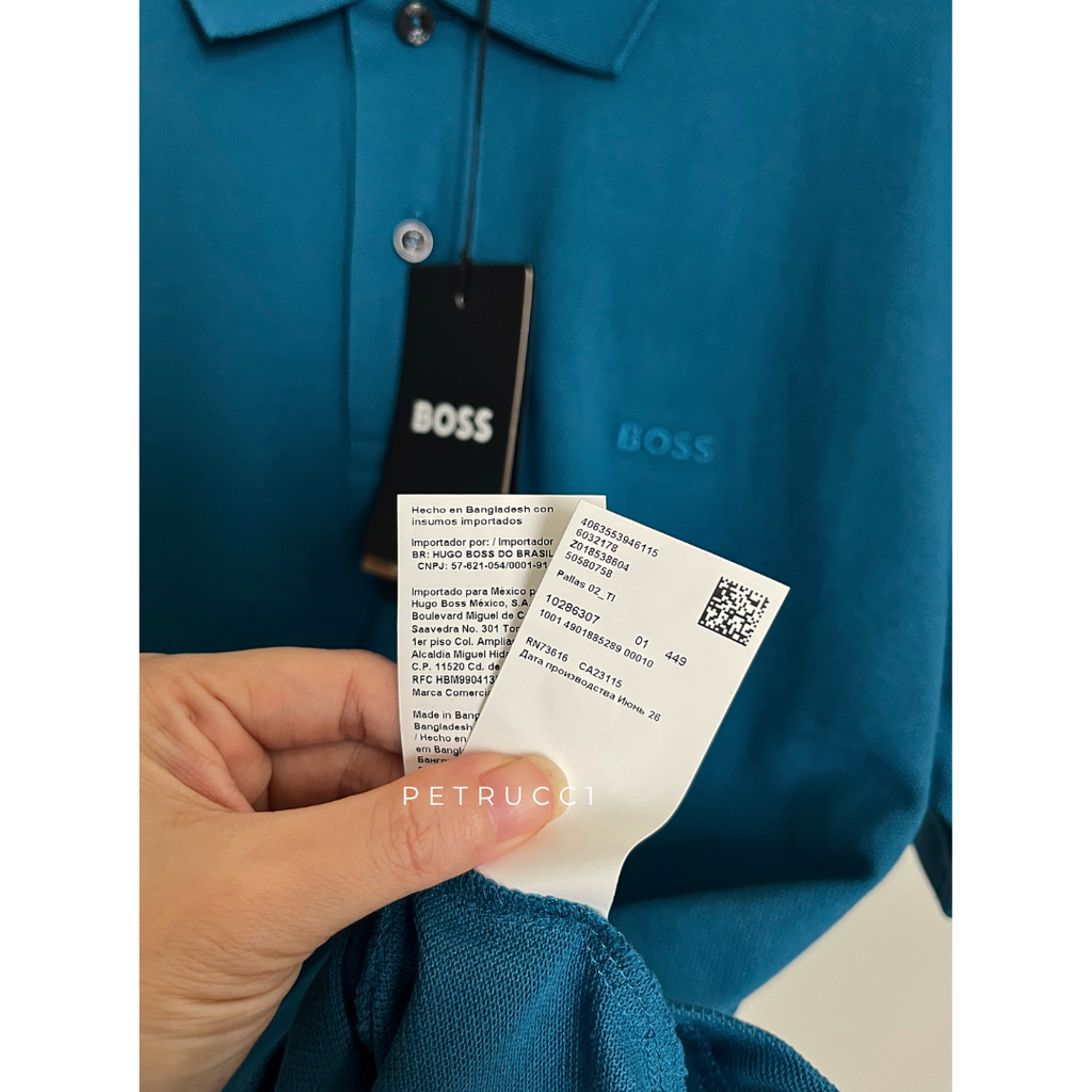 BOSS Polo Shirt Kaos Cowo Pria Man Men 50580758