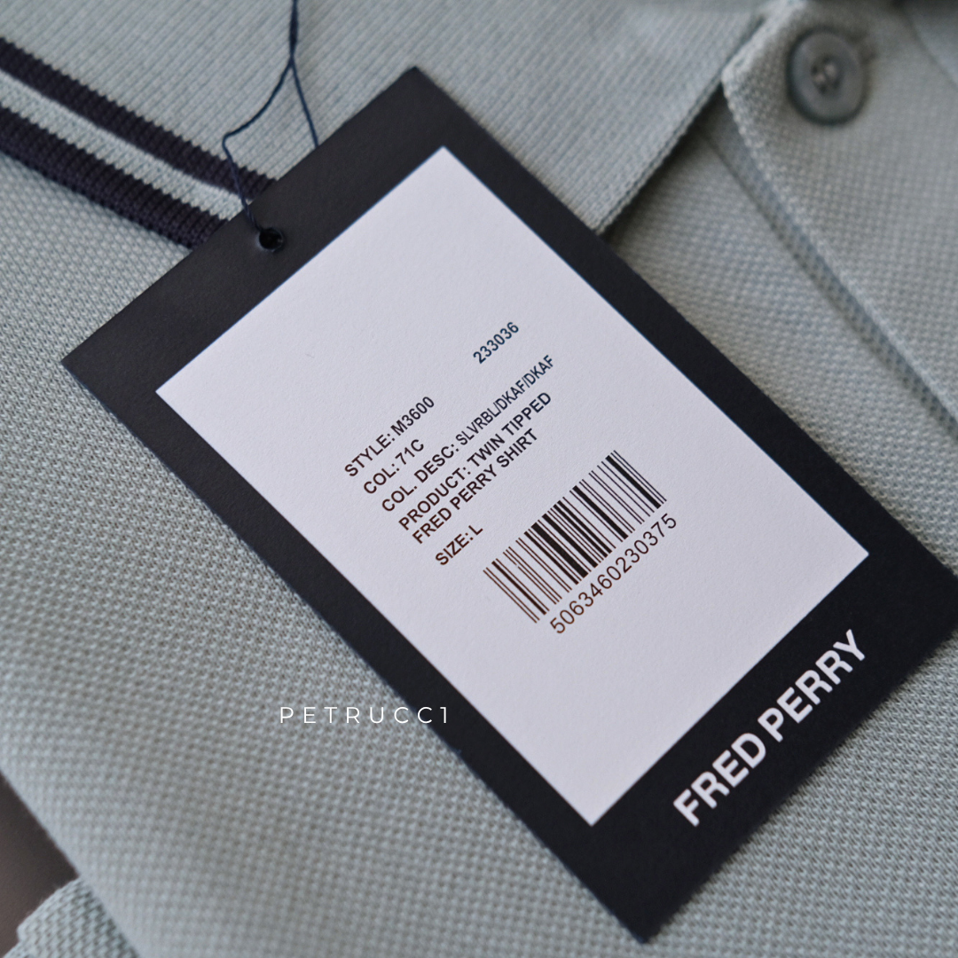 FRED PERRY Polo Shirt Original Pria Man M3600/71C