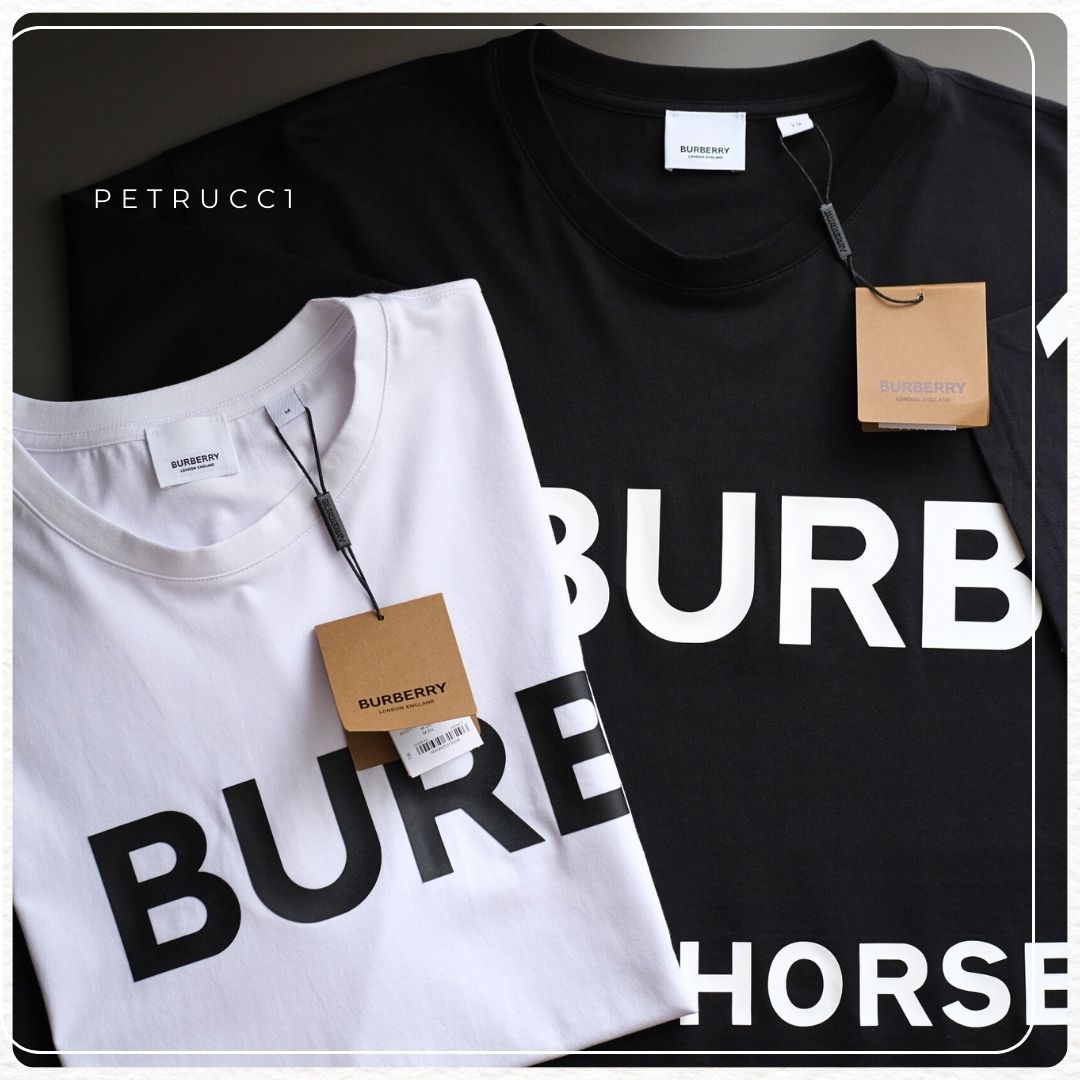 BURBERRY Horseferry Print Oversized T-shirt 8040691
