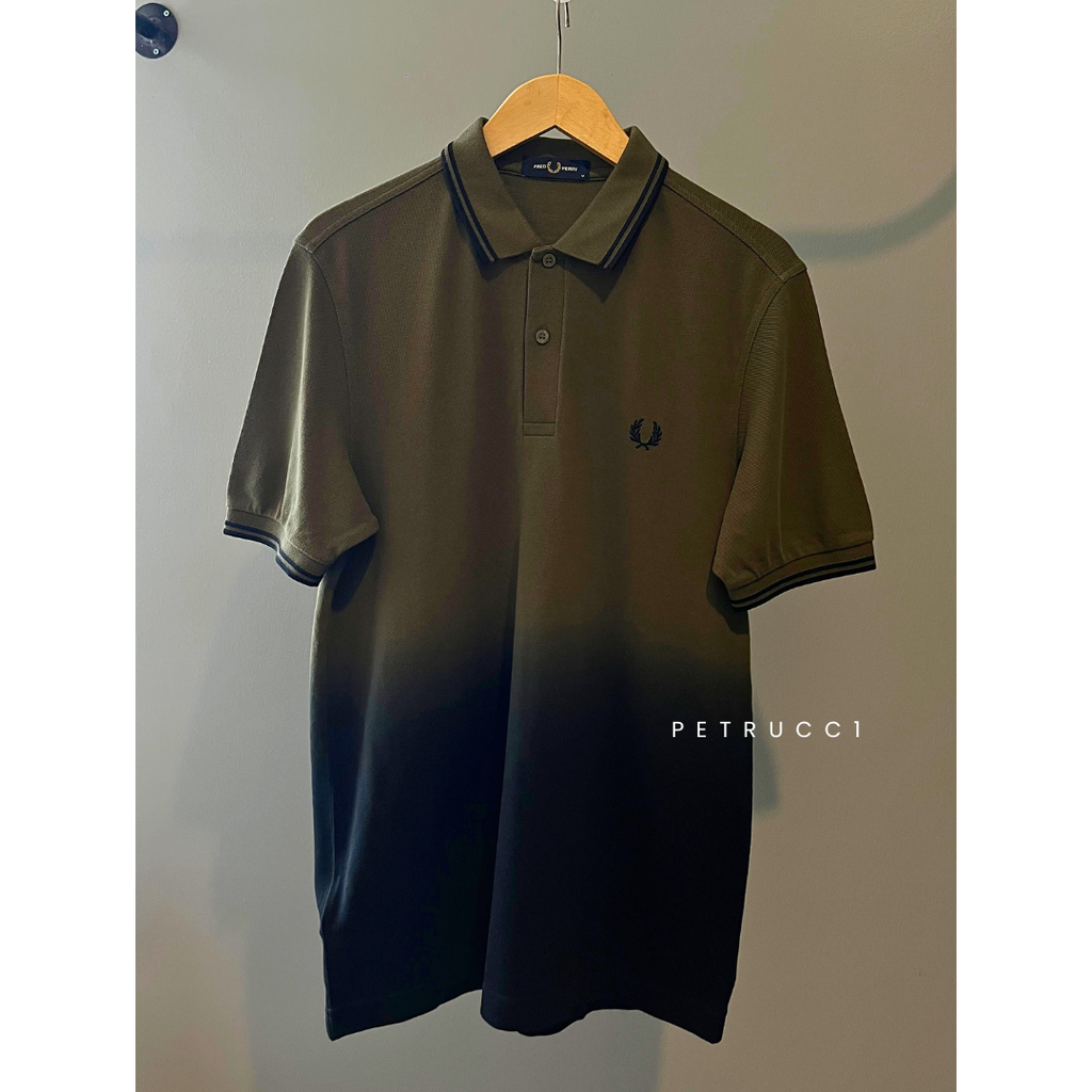 FRED PERRY kaos POLO SHIRT COWO ORIGINAL authentic M5674/Q55