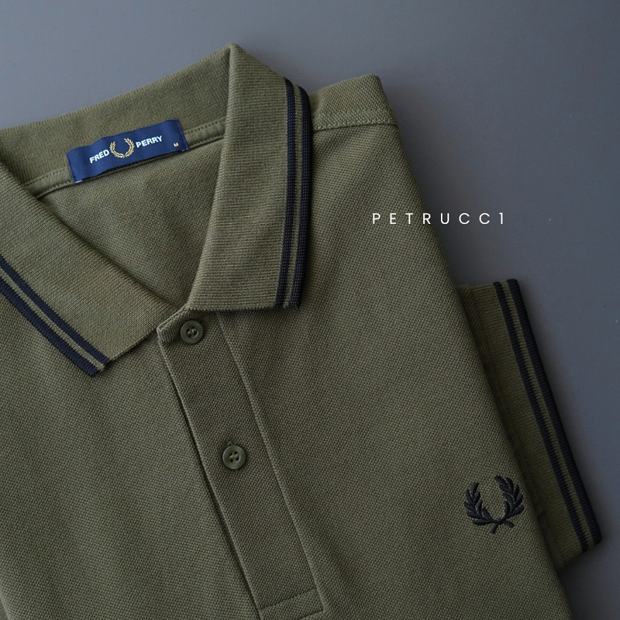FRED PERRY kaos POLO SHIRT COWO ORIGINAL authentic M5674/Q55