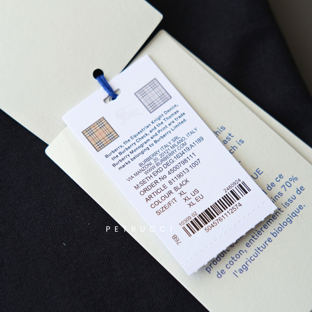BURBERRY kaos t shirt pria cowo tee men 8119013