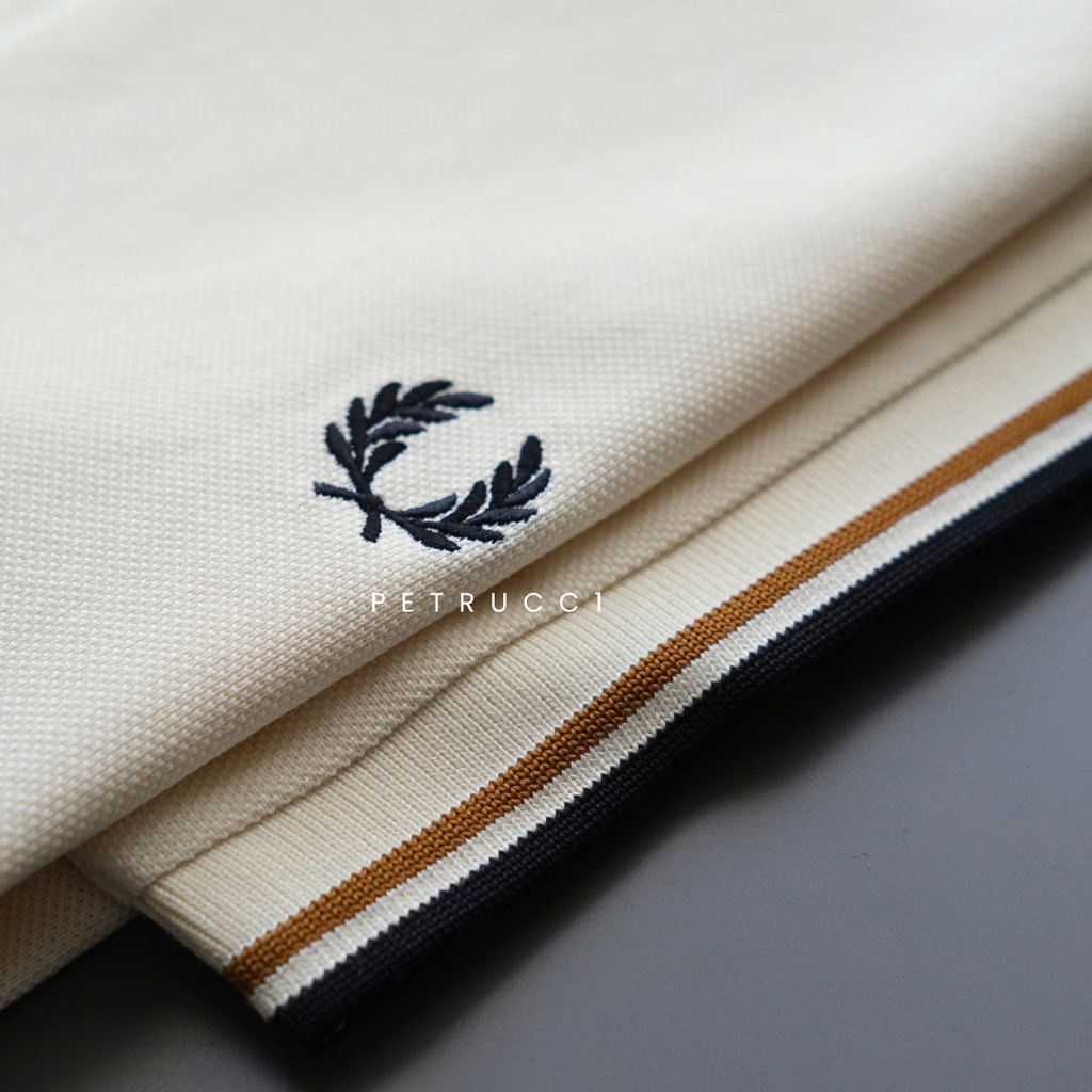 Fred Perry Polo Shirt Cowo Pria Kaos Man Men Kerah M3600/79B