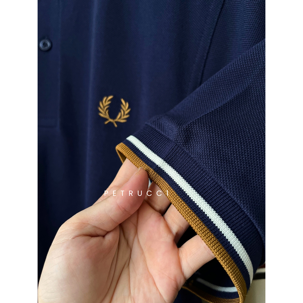 Fred Perry Original Polo Shirt Cowo Original Kaos Pria Lengan Pendek Short M3600/73C