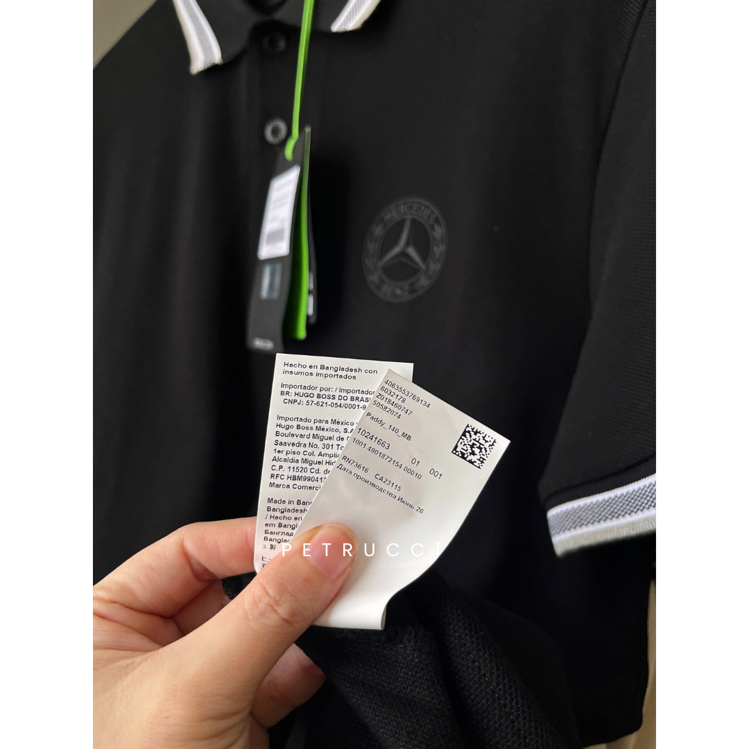 BOSS POLO Shirt Original Branded Cowo Pria Kaos Berkerah B67960342