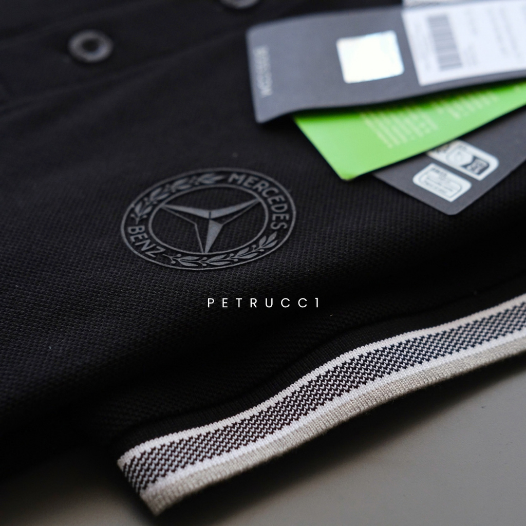 BOSS POLO Shirt Original Branded Cowo Pria Kaos Berkerah B67960342