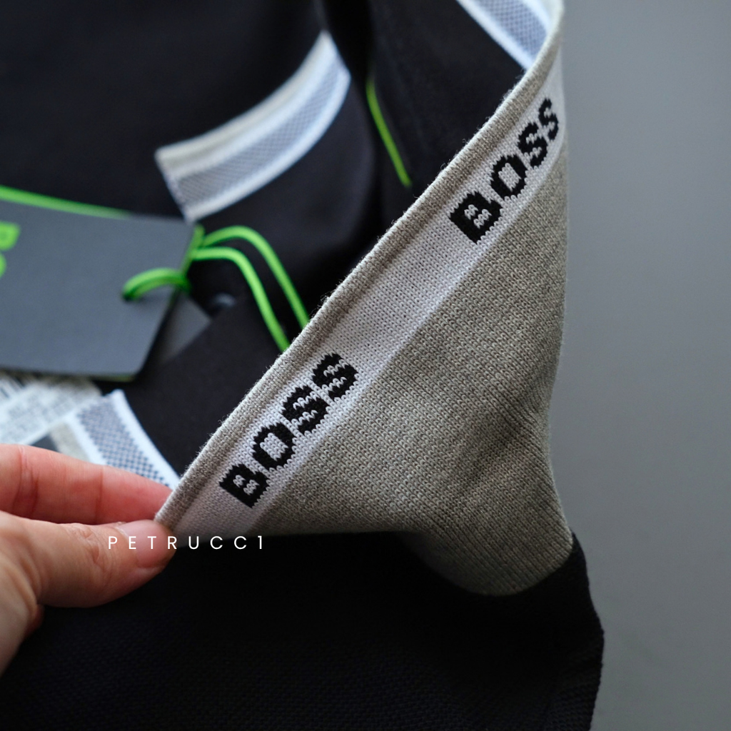 BOSS POLO Shirt Original Branded Cowo Pria Kaos Berkerah B67960342
