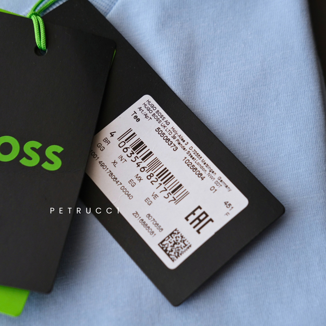 BOSS kaos t shirt tee cotton katun cowo pria man men 50506373/451