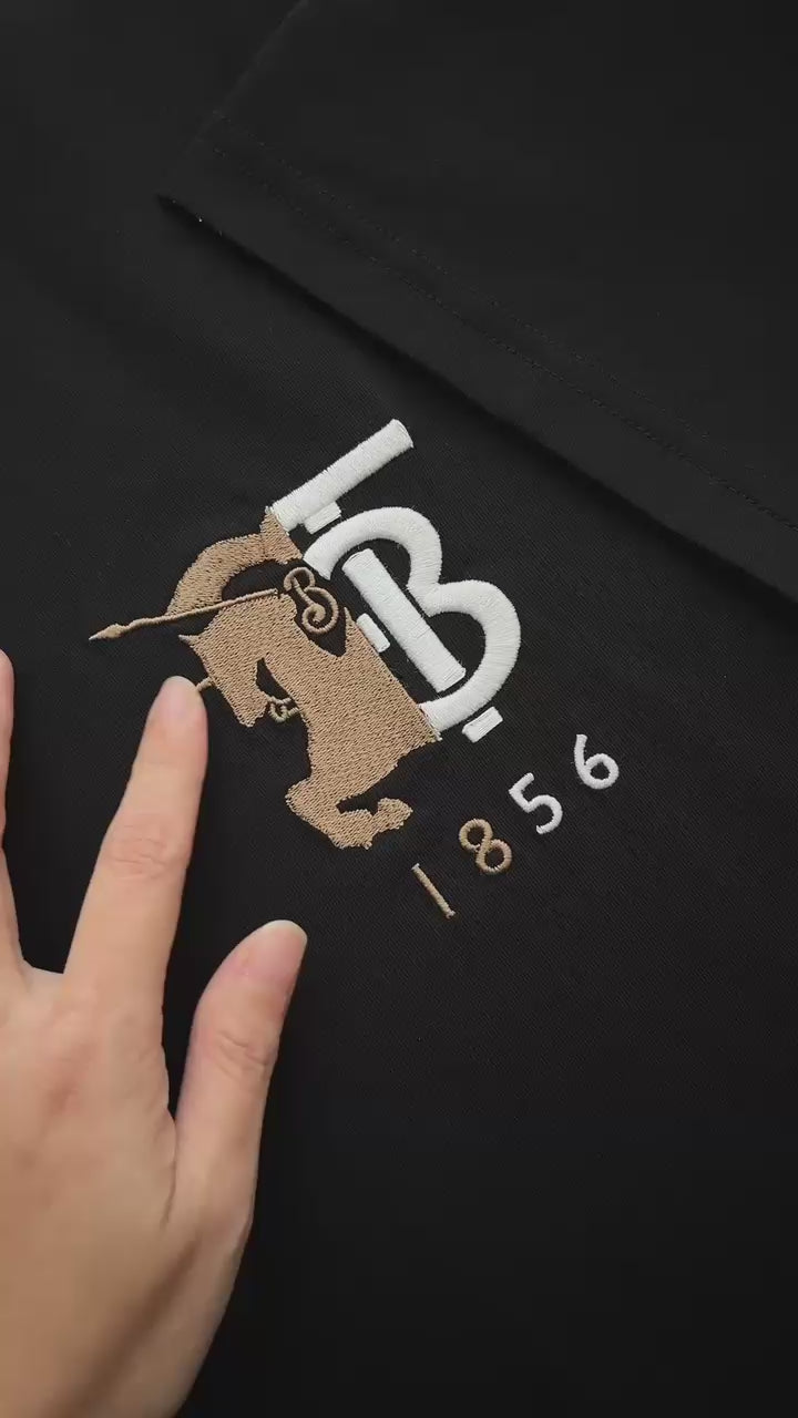 BURBERRY Hesford TB Monogram Embroidery T shirt 8023785