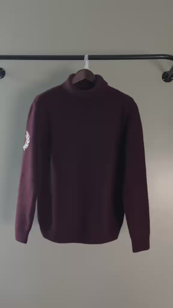 Fred Perry Laurel Wreath Roll Neck Jumper Sweater K4561/597