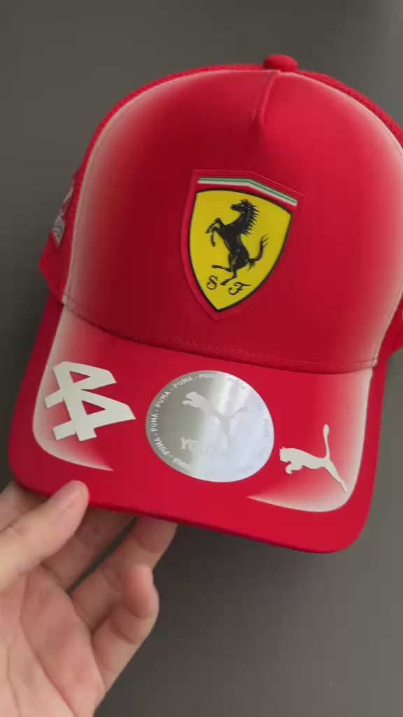 FERRARI F1 Hamilton Replica 2026 Puma Trucker Cap for Scuderia Ferrari