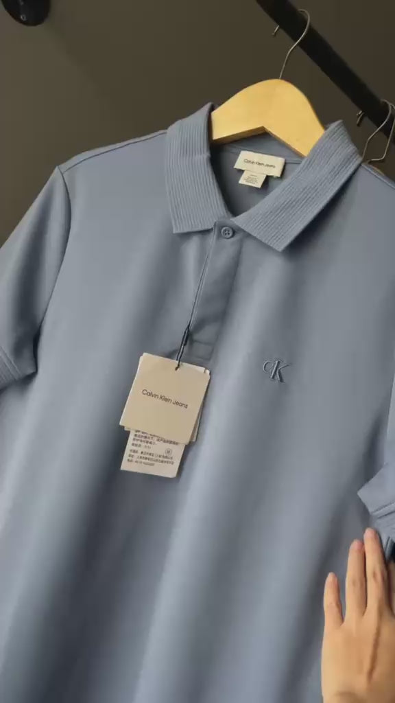 Calvin Klein Polo Men's Short Sleeve Polo Shirt 4RAB204