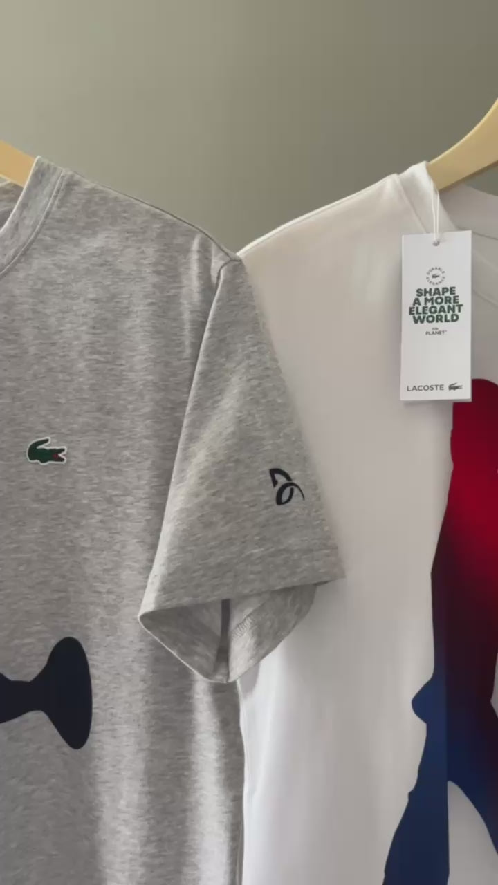 LACOSTE Tennis x Novak Djokovic T Shirt and Cap Set  TH7516