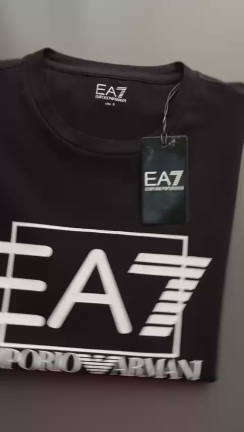 EMPORIO ARMANI EA7 Visibility Pima Cotton T-Shirt 3RPT62 PJ03Z