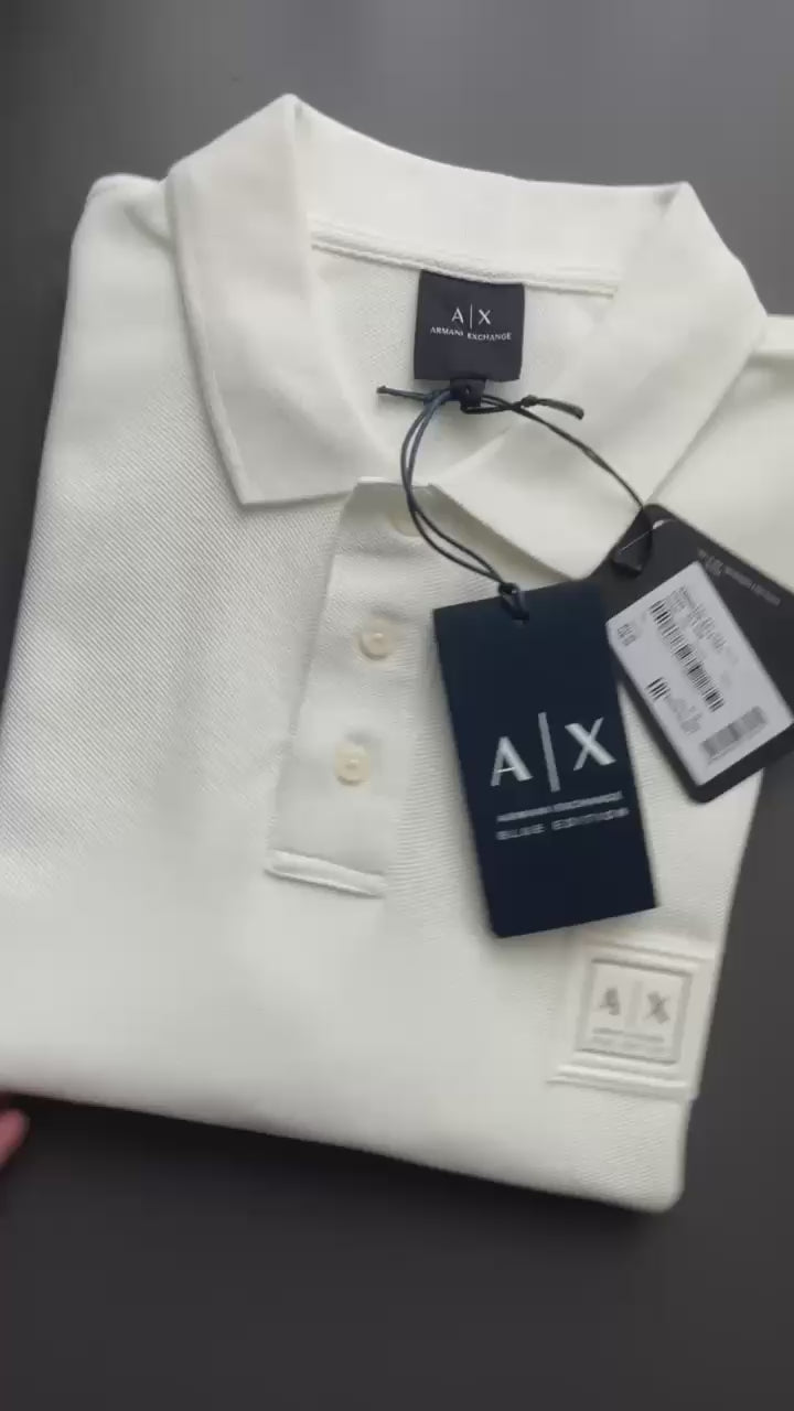ARMANI EXCHANGE Regular Fit Pique Polo  XM000356