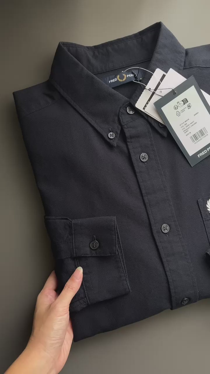 Fred Perry Oxford Shirt Long Sleeve M5516/608
