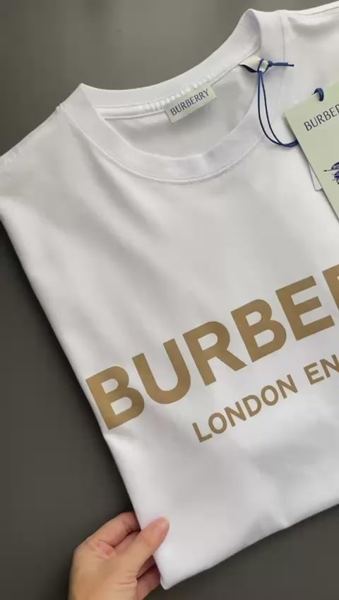 BURBERRY Ellison Logo Print T-Shirt 8104234