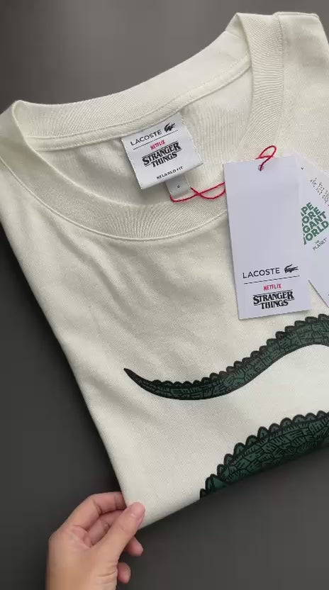 LACOSTE x Netflix Organic Cotton T Shirt TH8462