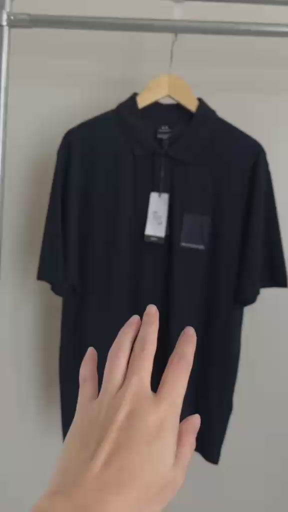 Armani Exchange Polo Shirt Kaos Kerah Pria 6DZFJA