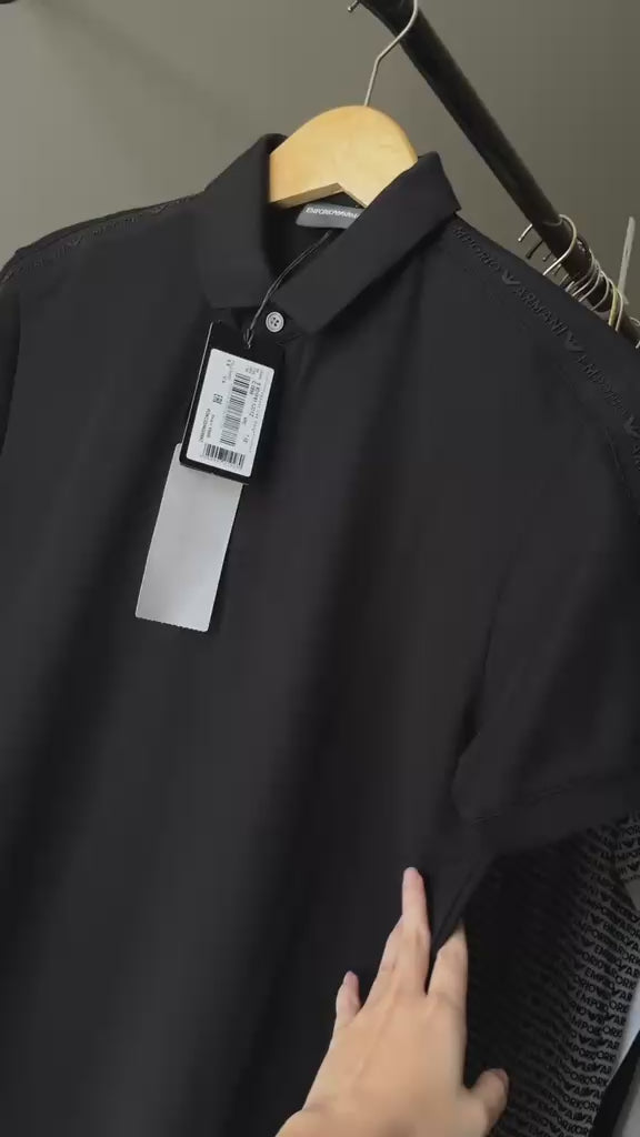 EMPORIO ARMANI EA7 Polo With Logo Shoulder Tape  6D1F811JCYZ0920