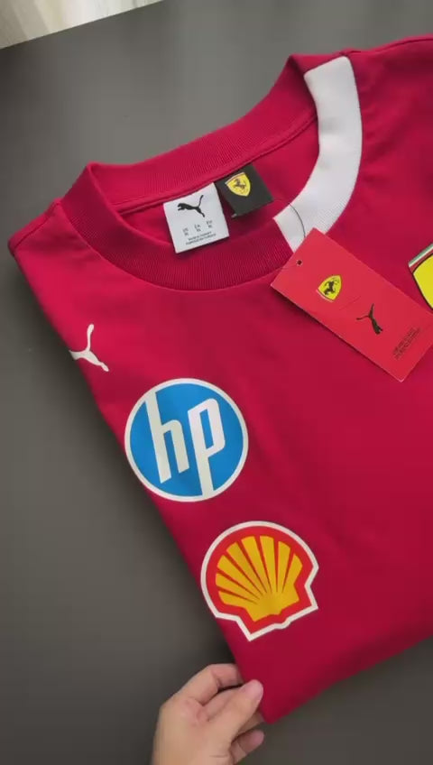 F1 SCUDERIA FERRARI 2025 Scuderia Ferrari 2025 Drivers Tee Men T Shirt