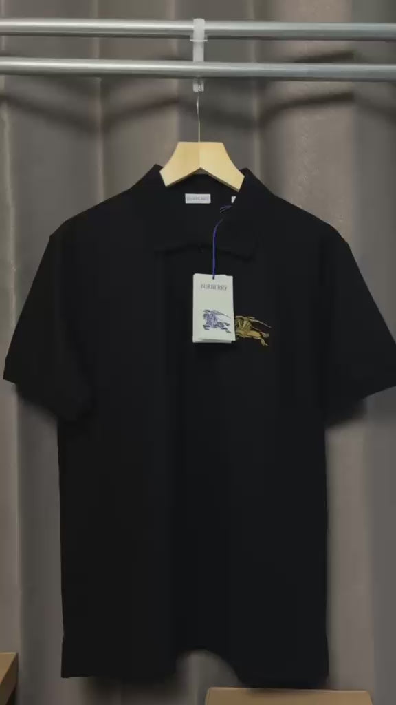 Burberry Knight Cotton Polo Shirt 8119008