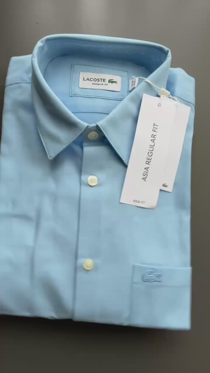 LACOSTE Regular Fit Shaped Collar Shirt CH6273