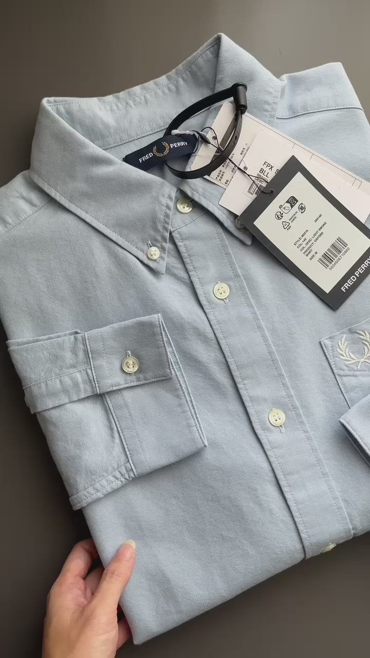 Fred Perry Oxford Shirt Long Sleeve M5516/146