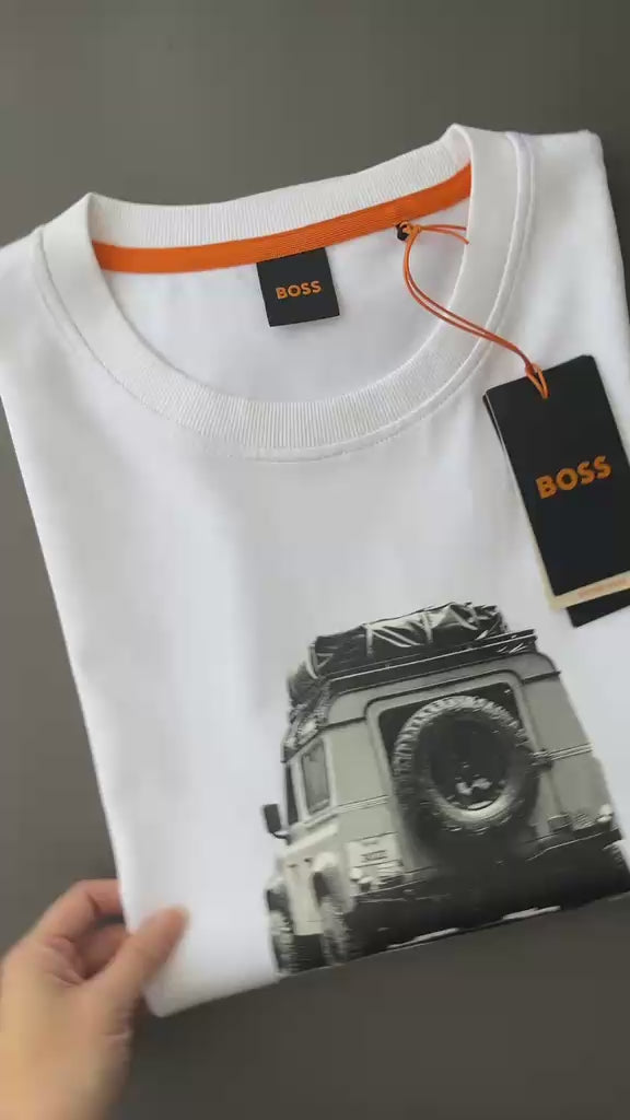 BOSS T Shirt Kaos Cowo Branded Original 50546958