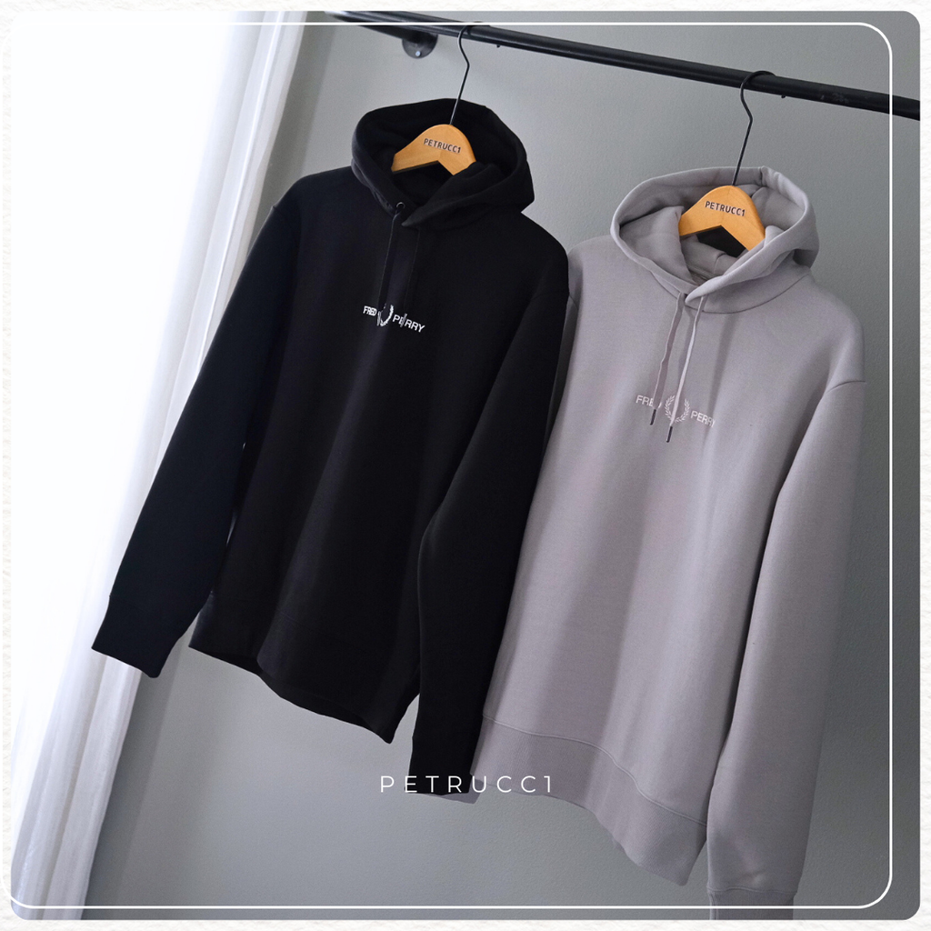 Fred Perry Embroidered Hooded Sweatshirt M4728/181