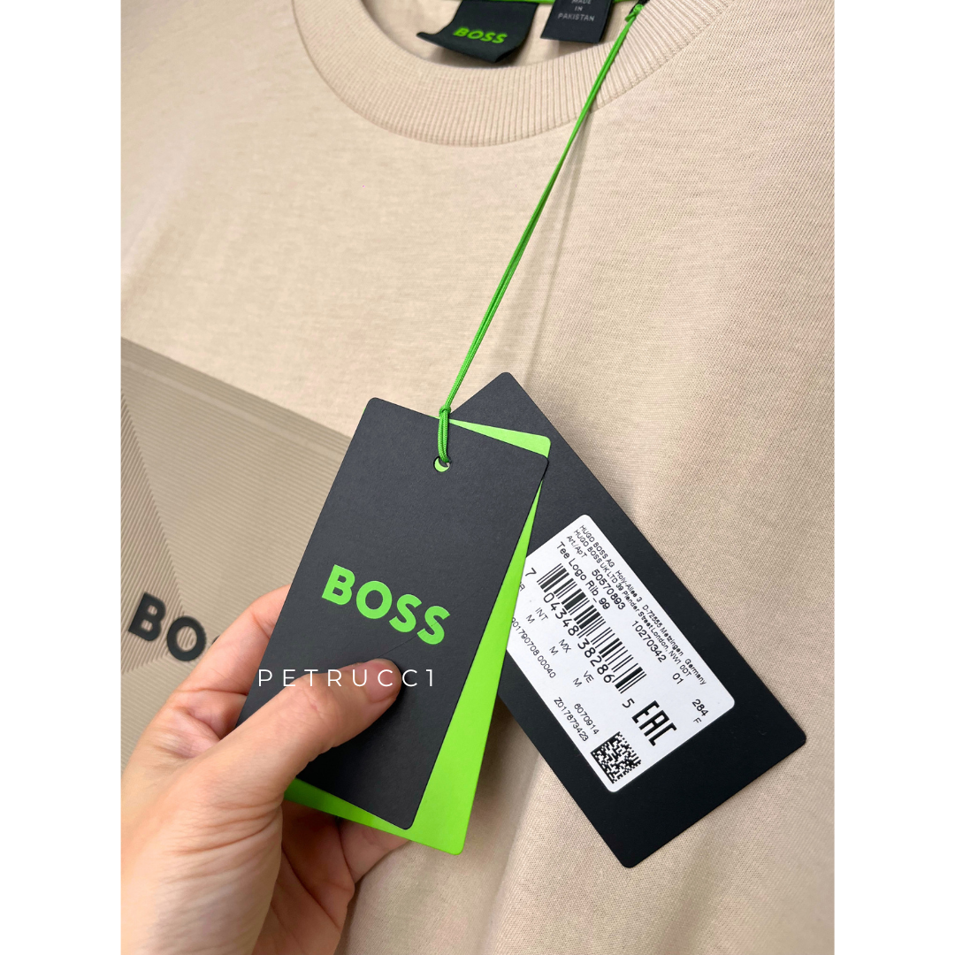 BOSS TEE LOGO RIB 99 50538096