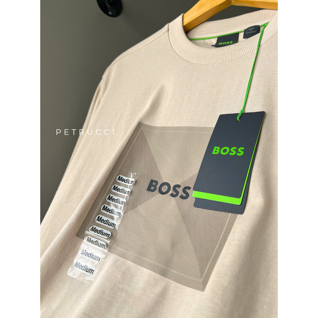 BOSS TEE LOGO RIB 99 50538096