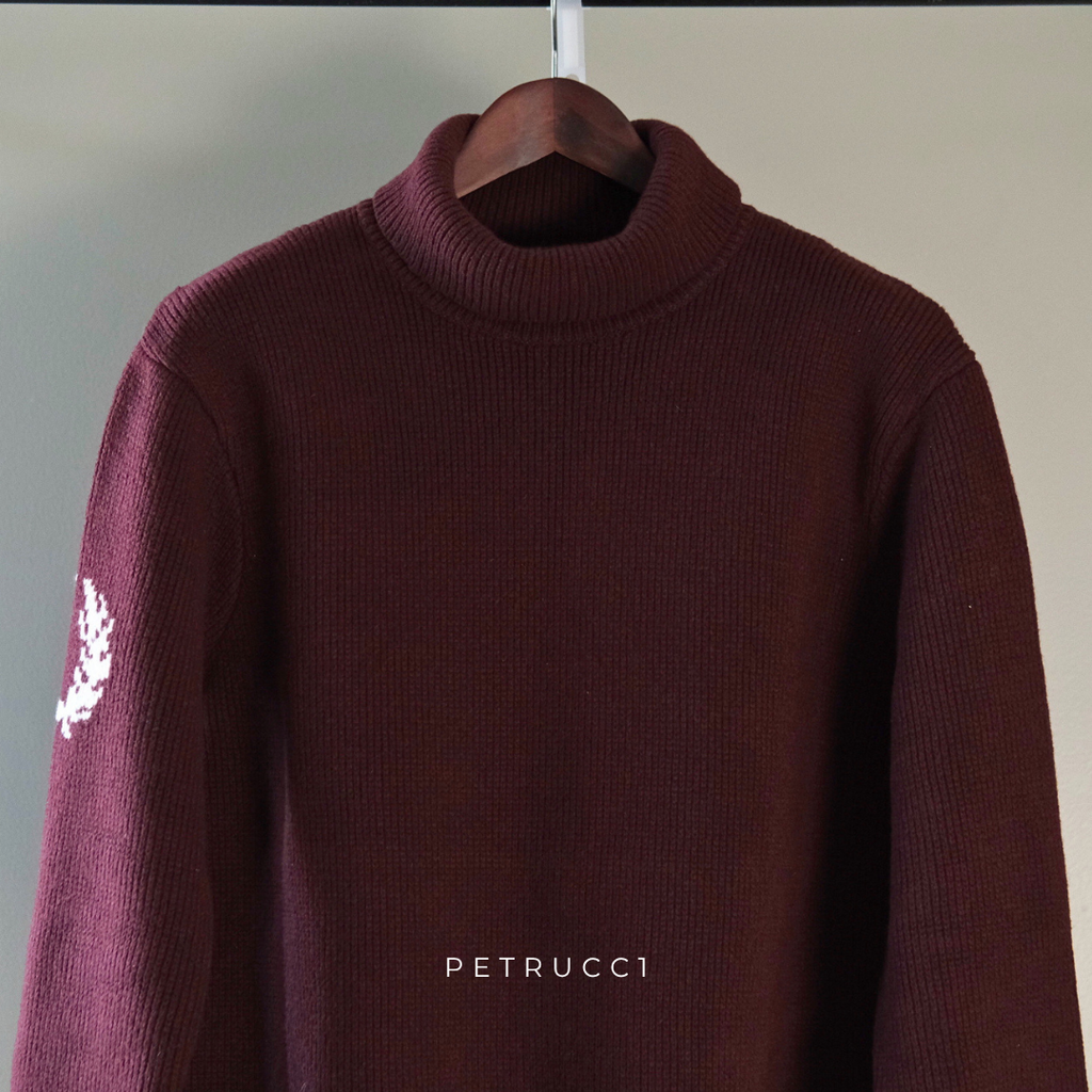 Fred Perry Laurel Wreath Roll Neck Jumper Sweater K4561/597