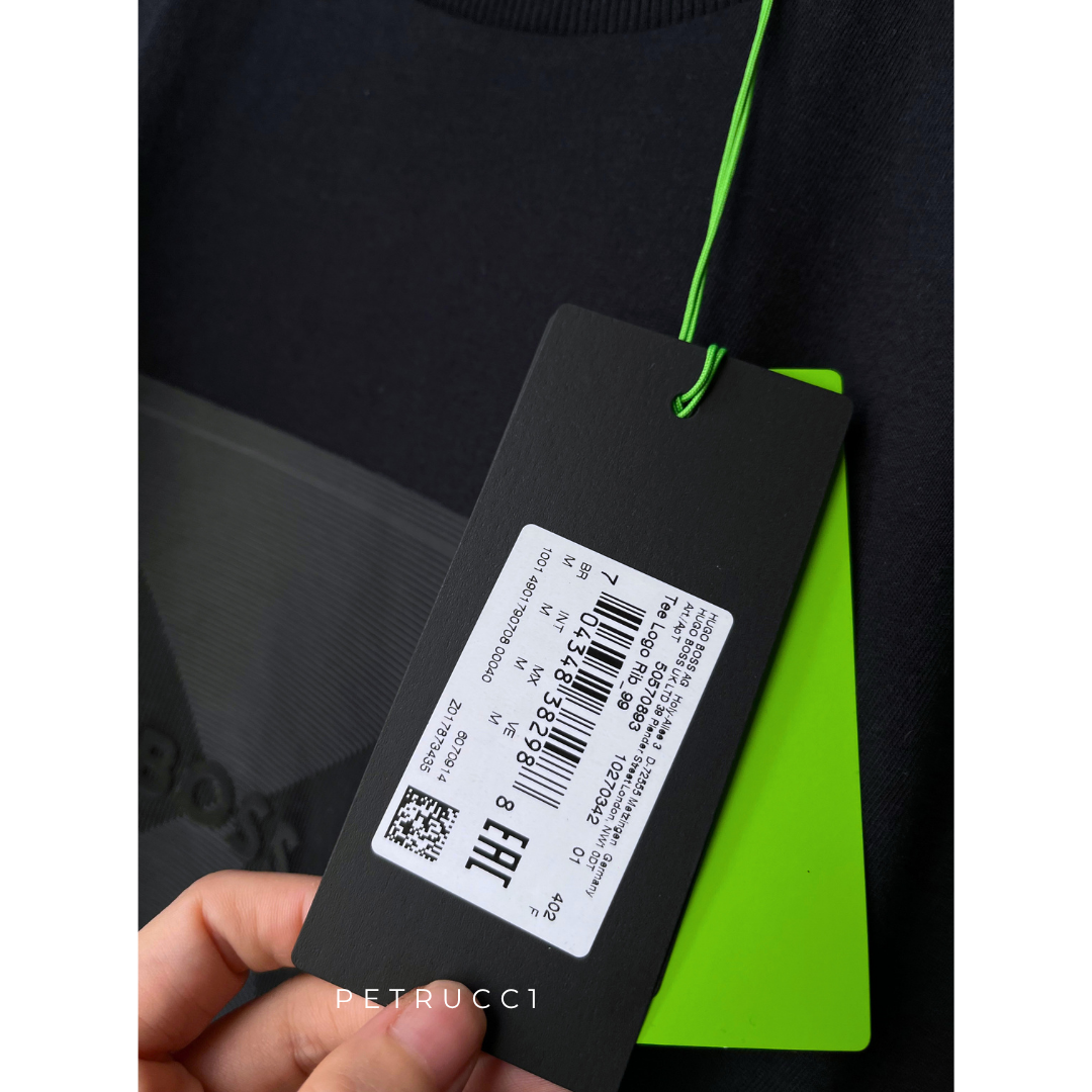 BOSS TEE LOGO RIB 99 50538096