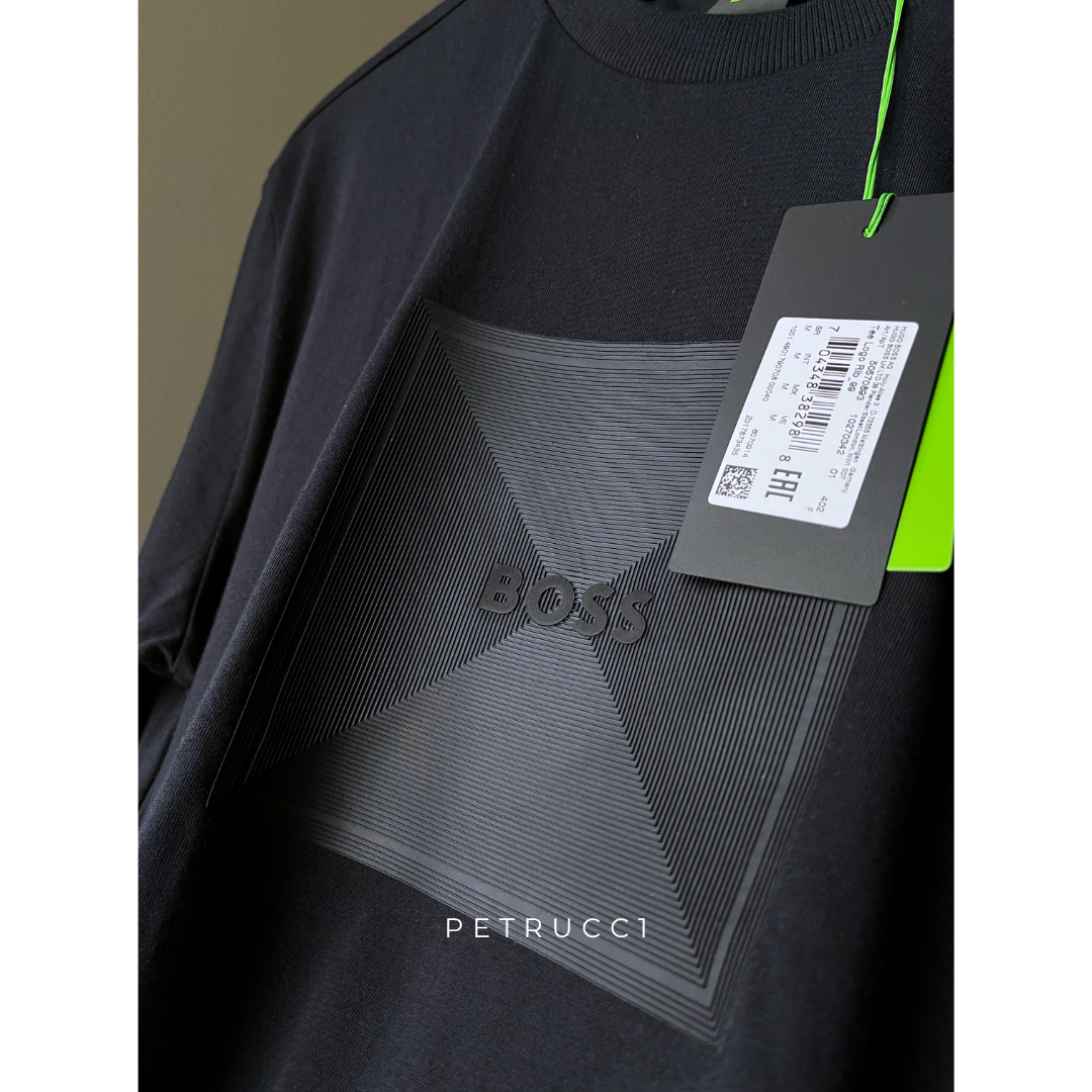 BOSS TEE LOGO RIB 99 50538096