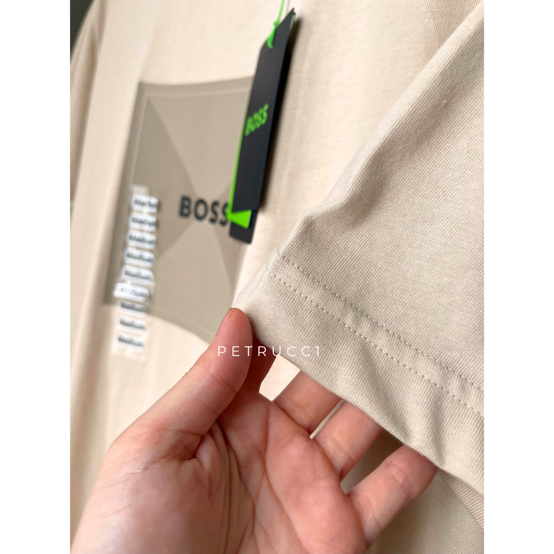 BOSS TEE LOGO RIB 99 50538096