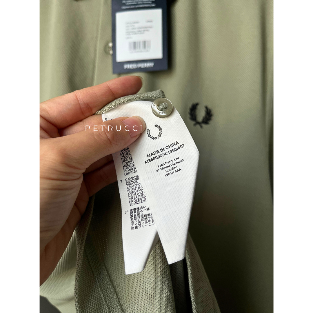 Fred Perry The Twin Tipped Polo Shirt M3600/R74