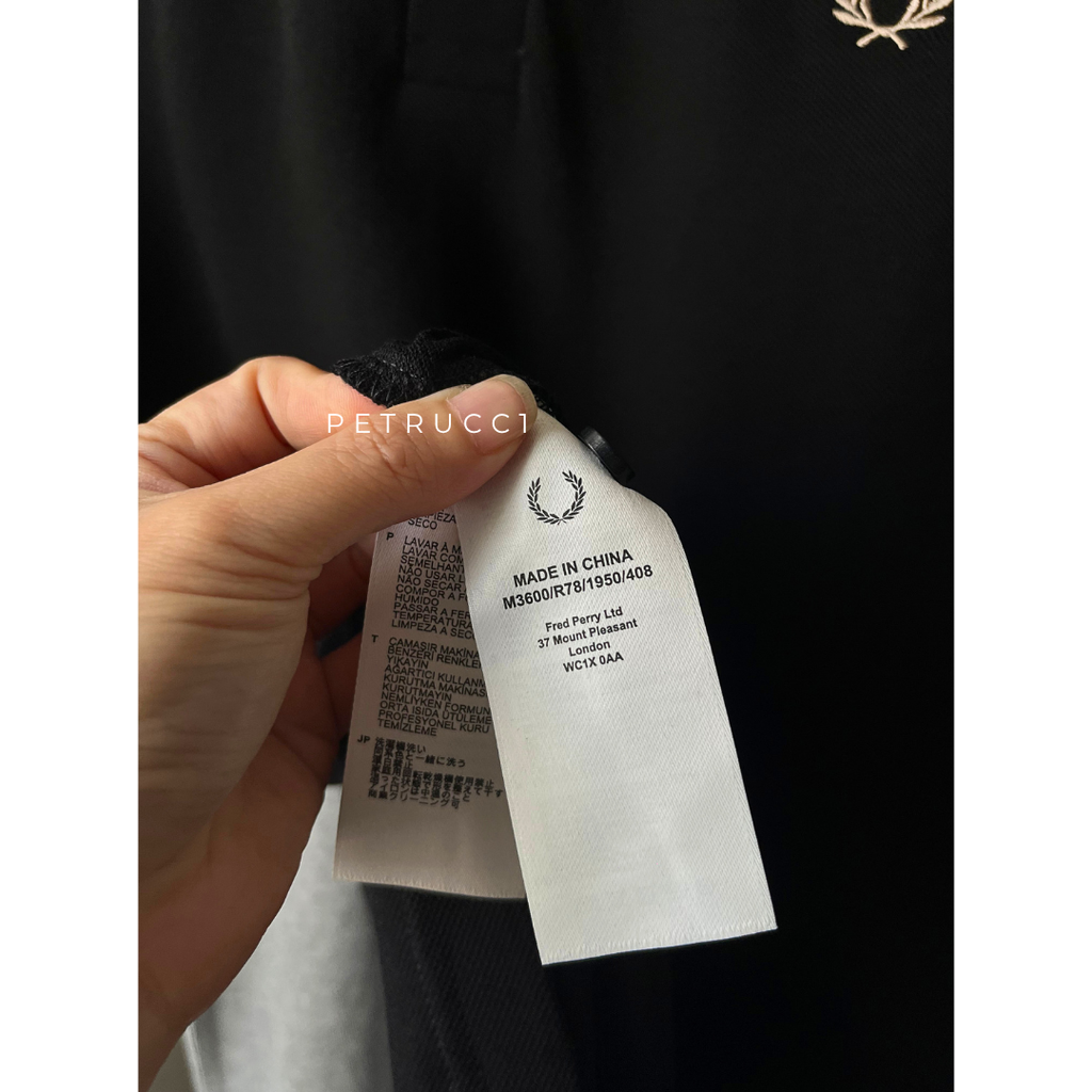 Fred Perry The Twin Tipped Polo Shirt M3600/R78