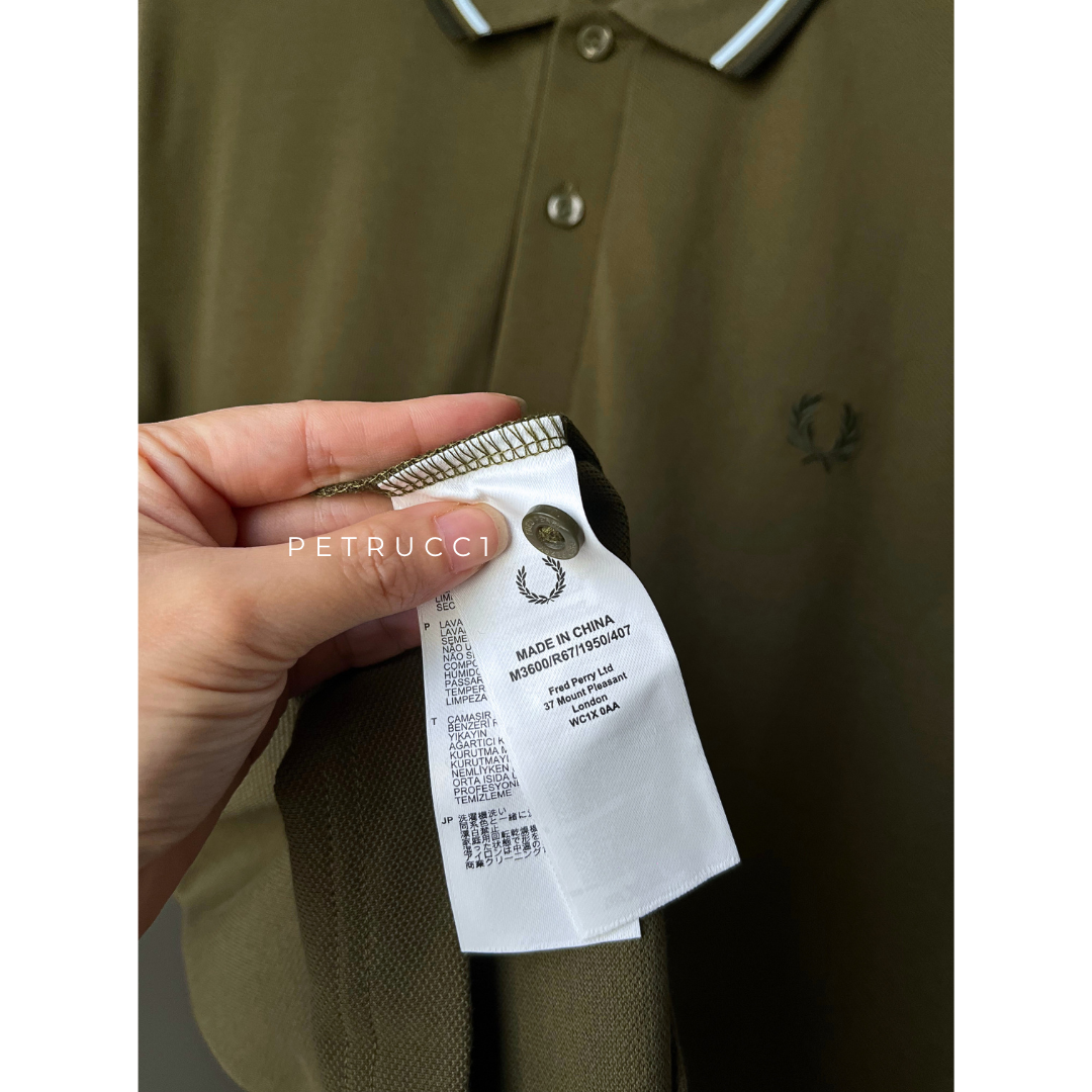 Fred Perry The Twin Tipped Polo Shirt M3600/R67