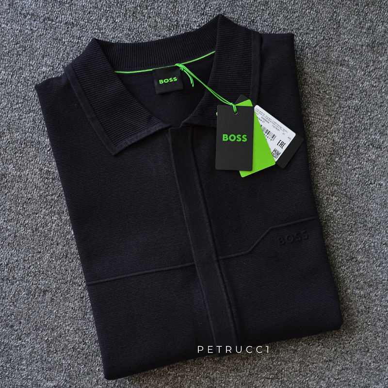 BOSS KN_Terrace ST Knitted Golf Polo Shirt 50558348