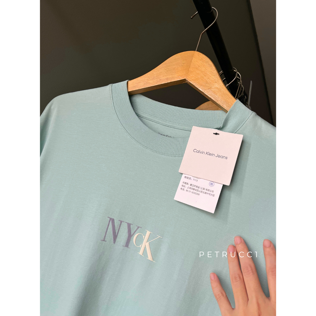 CALVIN KLEIN Graphic Oversized-Fit Cotton T Shirt  4RAB805
