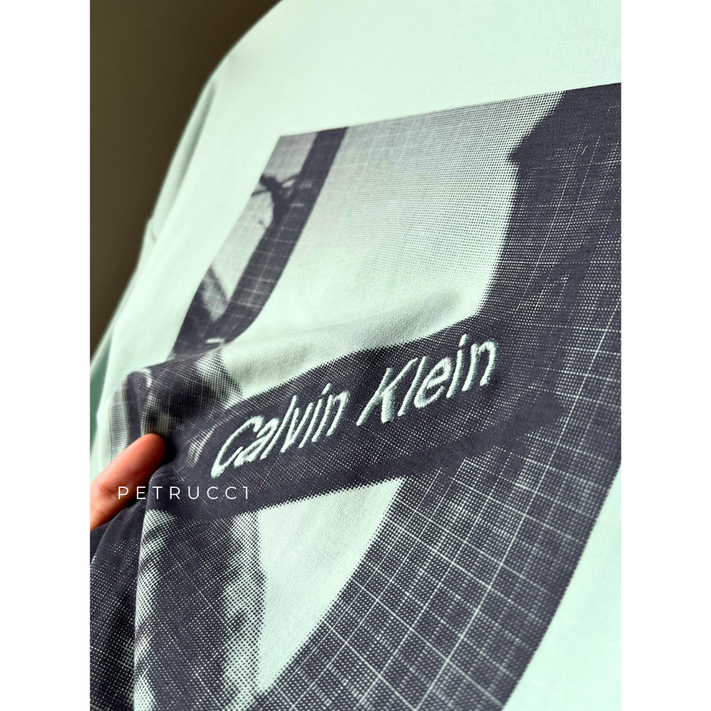 CALVIN KLEIN Graphic Oversized-Fit Cotton T Shirt  4RAB805